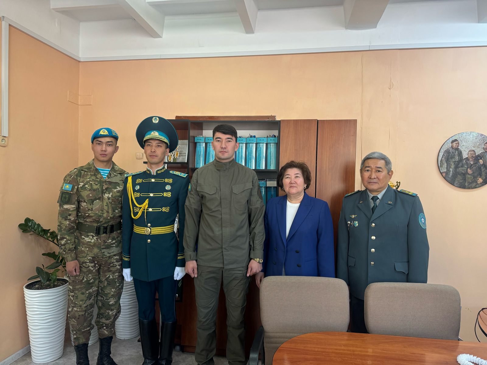 Қазақстан Республикасы Мемлекеттік күзет қызметі арнайы жасақтарының «Батыр» Президенттік полкі» 0111 әскери бөлімі» республикалық мемлекеттік мекемесінің әскери қызметкерлерінің қатысуымен  ерлік сабақтары өткізілді.
