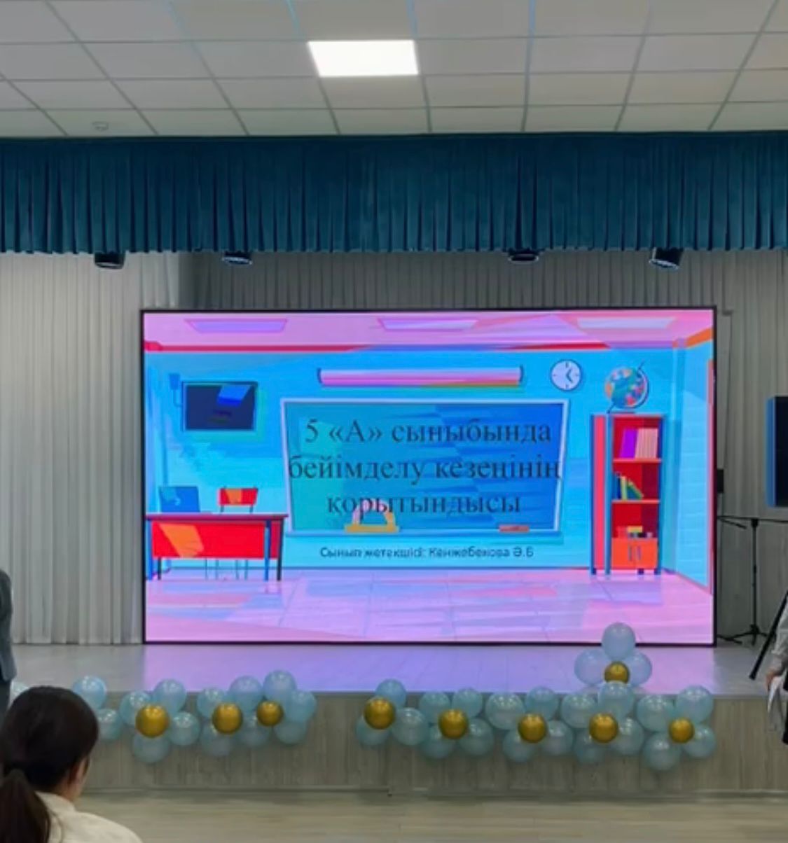 1,5,10-ші сынып оқушыларының бейімделу кезеңінің қорытындысы. Итоги адаптационного периода учащихся 1,5,10 классов